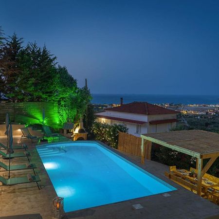 Zante Luxury Seaview Villa With Private Pool Katastarion Exterior photo